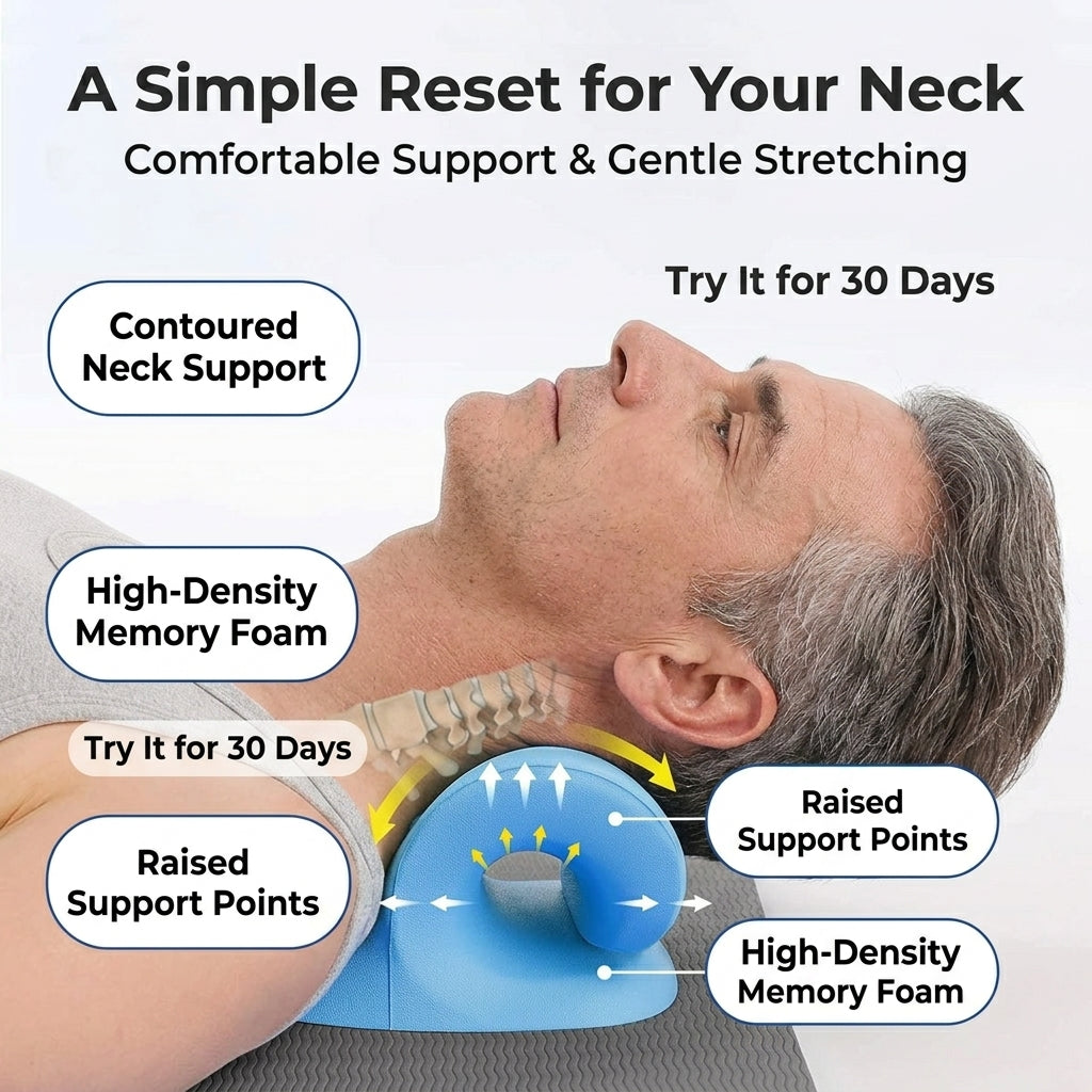 Neck Cloud™️ - Neck Support with Comfort & Relief