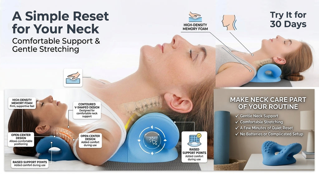 Neck Cloud™️ - Neck Support with Comfort & Relief