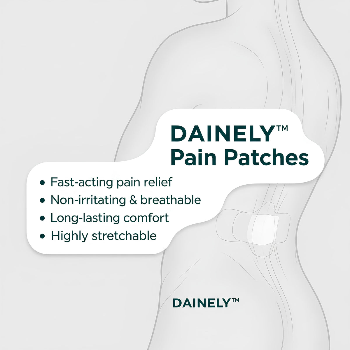Back Pain Relief Patches (20 pcs.)